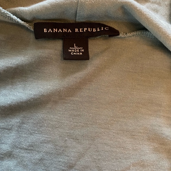 Banana Republic summer dress Sz. Large Seafoam green color. - Picture 6 of 6